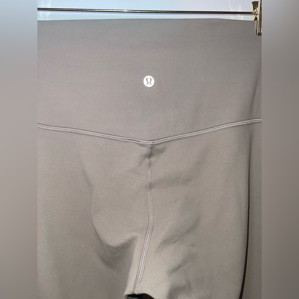 Lululemon Align™ High-Rise  Athletic Leggings in Taupe Grey Women size Large - Picture 7 of 9